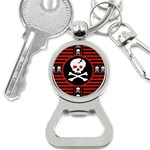 Skull Cross Bottle Opener Key Chain