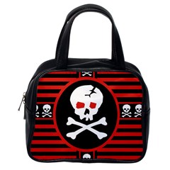 Skull Cross Classic Handbag (Two Sides) from ArtsNow.com Back
