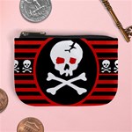 Skull Cross Mini Coin Purse