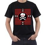 Skull Cross Black T-Shirt