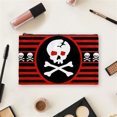 Skull Cross Cosmetic Bag (Medium) from ArtsNow.com Front