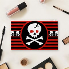 Skull Cross Cosmetic Bag (Medium) from ArtsNow.com Back