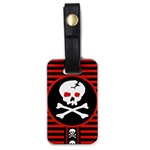 Skull Cross Luggage Tag (one side)