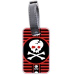 Skull Cross Luggage Tag (two sides)