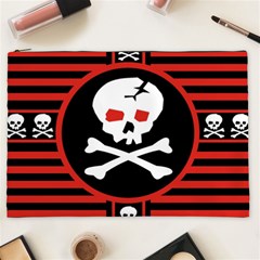 Skull Cross Cosmetic Bag (XXL) from ArtsNow.com Front