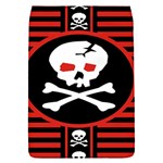 Skull Cross Removable Flap Cover (Small)