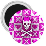 Skull Princess 3  Magnet