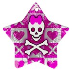 Skull Princess Ornament (Star)