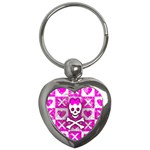 Skull Princess Key Chain (Heart)