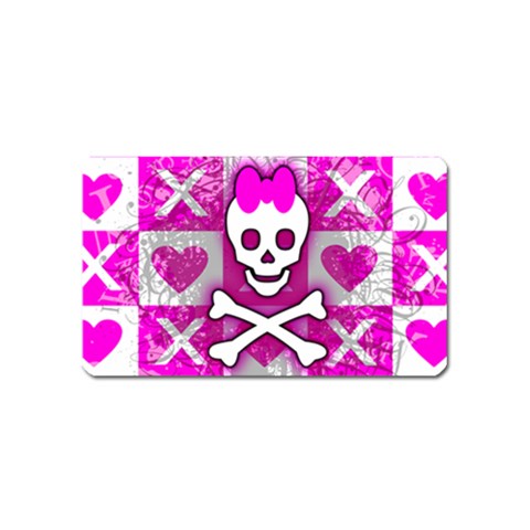 Skull Princess Magnet (Name Card) from ArtsNow.com Front