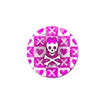 Skull Princess Golf Ball Marker (4 pack)