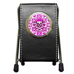 Skull Princess Pen Holder Desk Clock