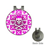 Skull Princess Golf Ball Marker Hat Clip