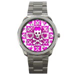 Skull Princess Sport Metal Watch