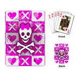 Skull Princess Playing Cards Single Design