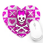 Skull Princess Mousepad (Heart)