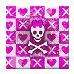 Skull Princess Face Towel