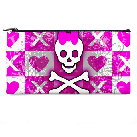 Skull Princess Pencil Case from ArtsNow.com Front