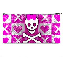 Skull Princess Pencil Case from ArtsNow.com Back