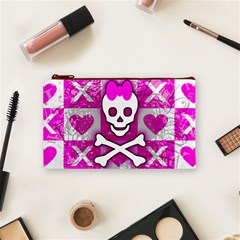 Skull Princess Cosmetic Bag (Small) from ArtsNow.com Front