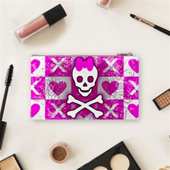 Skull Princess Cosmetic Bag (Small) from ArtsNow.com Back