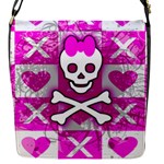 Skull Princess Flap closure messenger bag (Small)