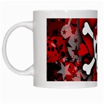 Skull Romance  White Mug