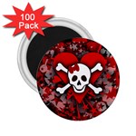 Skull Romance  2.25  Magnet (100 pack) 