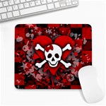 Skull Romance  Large Mousepad