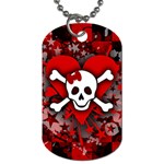 Skull Romance  Dog Tag (One Side)