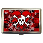 Skull Romance  Cigarette Money Case