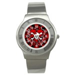 Skull Romance  Stainless Steel Watch