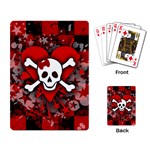 Skull Romance  Playing Cards Single Design