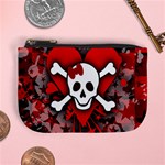 Skull Romance  Mini Coin Purse