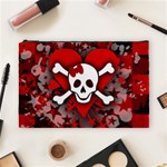 Skull Romance  Cosmetic Bag (Large)