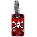 Skull Romance  Luggage Tag (two sides)