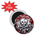 Skull Splatter 1.75  Magnet (10 pack) 