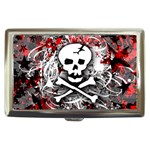 Skull Splatter Cigarette Money Case