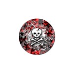 Skull Splatter Golf Ball Marker (4 pack)