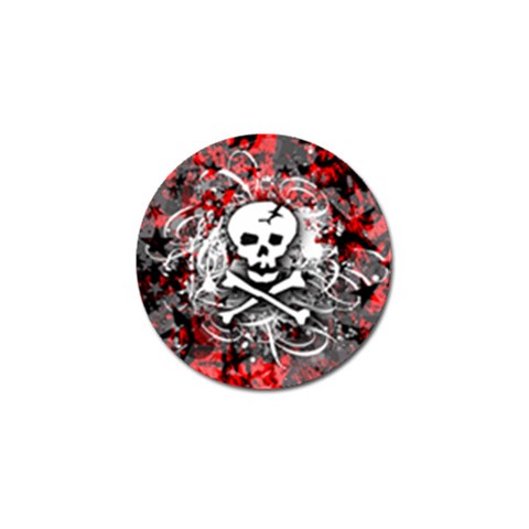 Skull Splatter Golf Ball Marker (10 pack) from ArtsNow.com Front