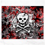 Skull Splatter Jigsaw Puzzle (Rectangular)