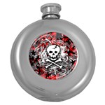 Skull Splatter Hip Flask (5 oz)