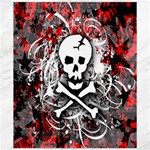 Skull Splatter Canvas 20  x 24 