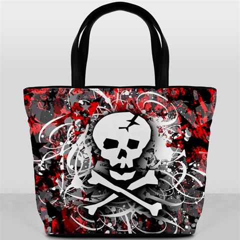 Skull Splatter Bucket Bag from ArtsNow.com Front
