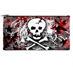 Skull Splatter Pencil Case