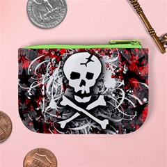 Skull Splatter Mini Coin Purse from ArtsNow.com Back