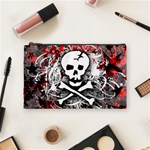 Skull Splatter Cosmetic Bag (Medium)