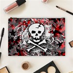 Skull Splatter Cosmetic Bag (Large)