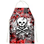 Skull Splatter Full Print Apron