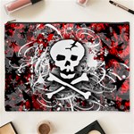 Skull Splatter Cosmetic Bag (XXXL)